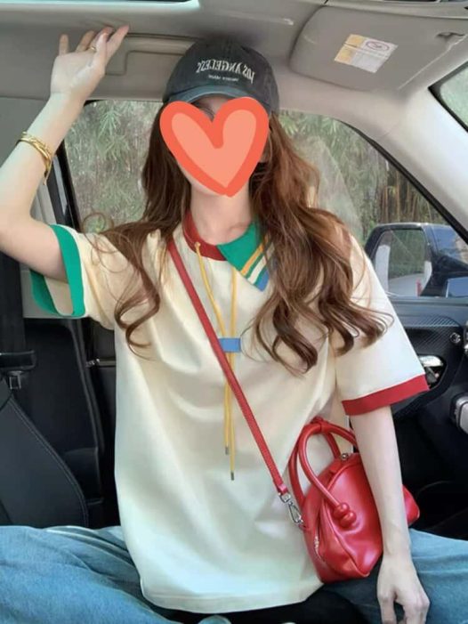 彩色撞边 polo 衫✨解锁夏日甜美时髦密码